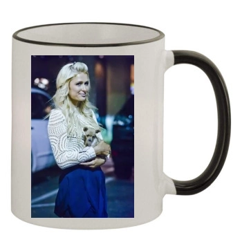 Paris Hilton 11oz Colored Rim & Handle Mug