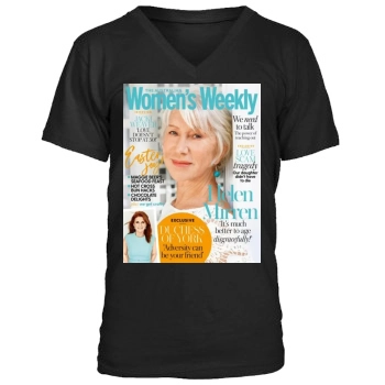 Helen Mirren Men's V-Neck T-Shirt