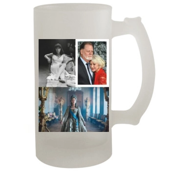 Helen Mirren 16oz Frosted Beer Stein