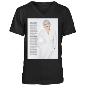 Helen Mirren Men's V-Neck T-Shirt