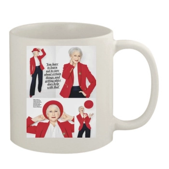 Helen Mirren 11oz White Mug