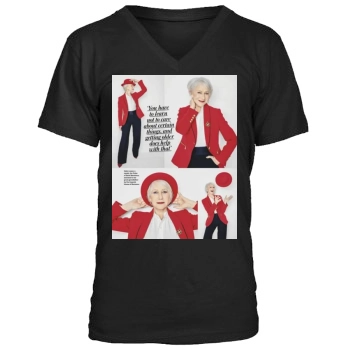 Helen Mirren Men's V-Neck T-Shirt