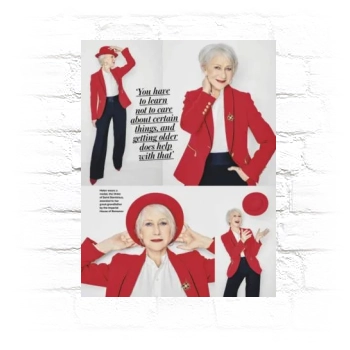 Helen Mirren Metal Wall Art