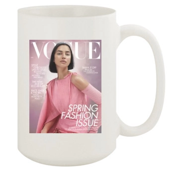 Irina Shayk 15oz White Mug