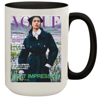 Irina Shayk 15oz Colored Inner & Handle Mug