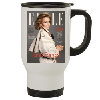 Jane Fonda Stainless Steel Travel Mug