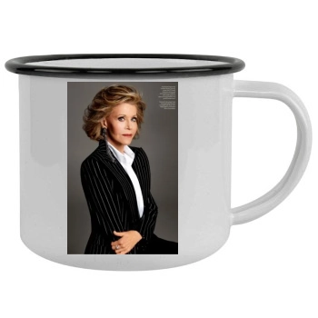 Jane Fonda Camping Mug