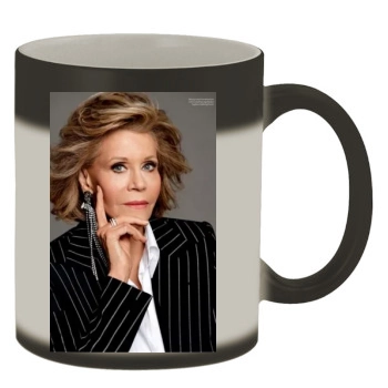 Jane Fonda Color Changing Mug