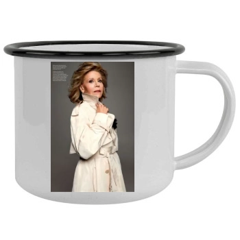 Jane Fonda Camping Mug