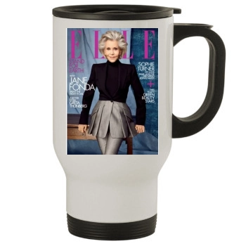 Jane Fonda Stainless Steel Travel Mug