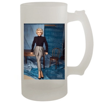 Jane Fonda 16oz Frosted Beer Stein