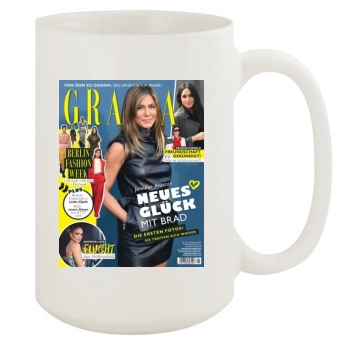 Jennifer Aniston 15oz White Mug