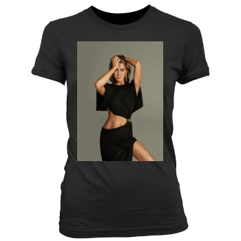 Jennifer Aniston Women's Junior Cut Crewneck T-Shirt