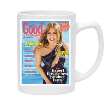 Jennifer Aniston 14oz White Statesman Mug