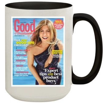 Jennifer Aniston 15oz Colored Inner & Handle Mug