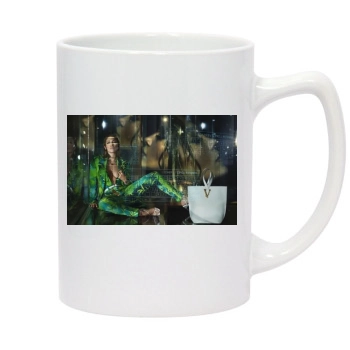 Jennifer Lopez 14oz White Statesman Mug