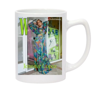 Jennifer Lopez 14oz White Statesman Mug