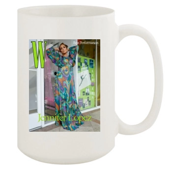 Jennifer Lopez 15oz White Mug