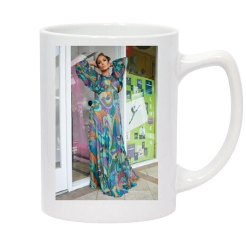 Jennifer Lopez 14oz White Statesman Mug