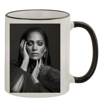 Jennifer Lopez 11oz Colored Rim & Handle Mug