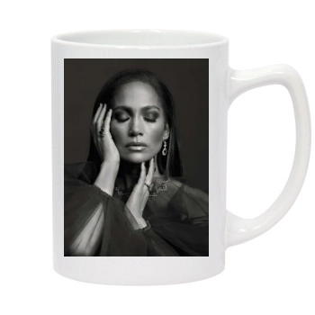 Jennifer Lopez 14oz White Statesman Mug