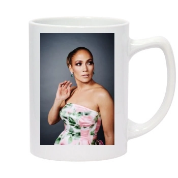 Jennifer Lopez 14oz White Statesman Mug