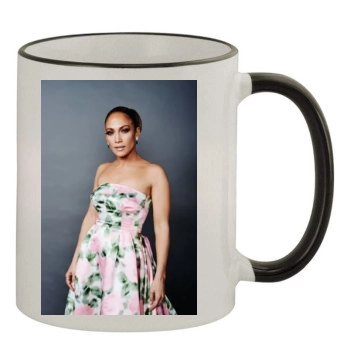 Jennifer Lopez 11oz Colored Rim & Handle Mug