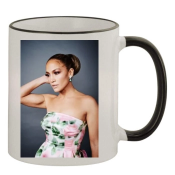 Jennifer Lopez 11oz Colored Rim & Handle Mug