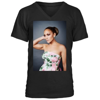 Jennifer Lopez Men's V-Neck T-Shirt