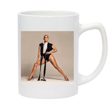 Jennifer Lopez 14oz White Statesman Mug