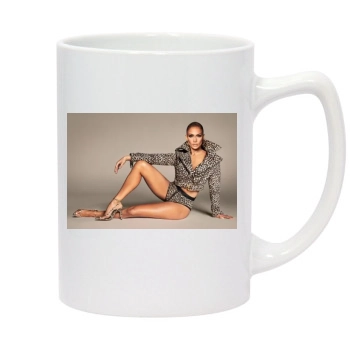 Jennifer Lopez 14oz White Statesman Mug