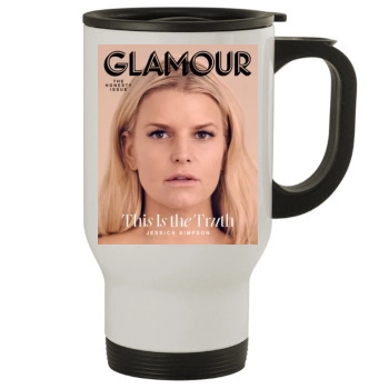 Jessica Simpson Stainless Steel Travel Mug