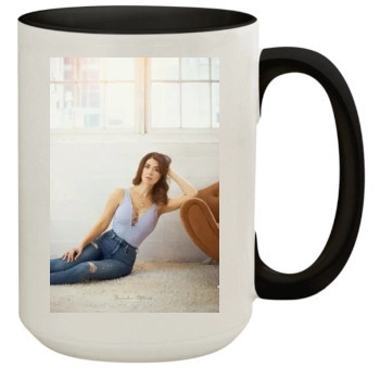 Jewel Staite 15oz Colored Inner & Handle Mug