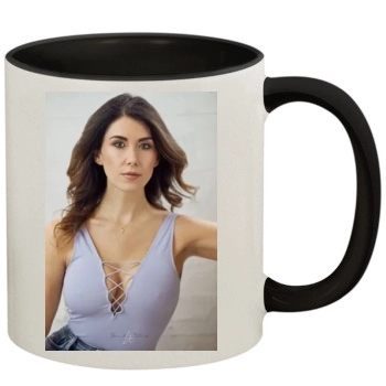 Jewel Staite 11oz Colored Inner & Handle Mug