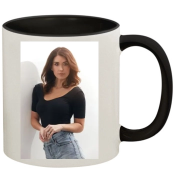 Jewel Staite 11oz Colored Inner & Handle Mug