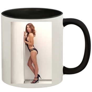 Jewel Staite 11oz Colored Inner & Handle Mug