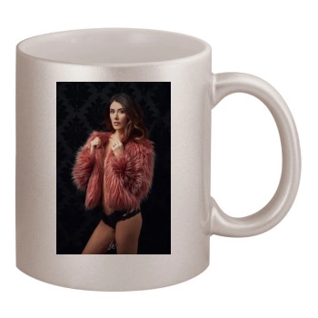 Jewel Staite 11oz Metallic Silver Mug