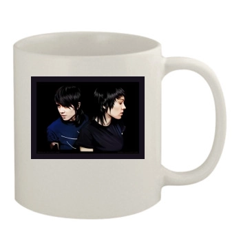 Tegan and Sara 11oz White Mug