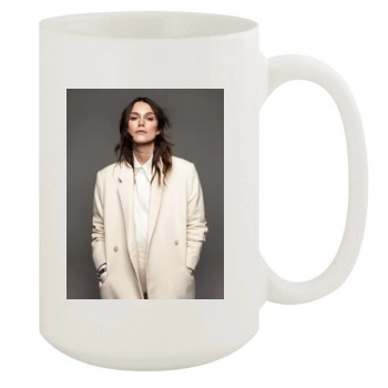 Keira Knightley 15oz White Mug