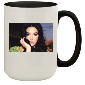 Kesha 15oz Colored Inner & Handle Mug