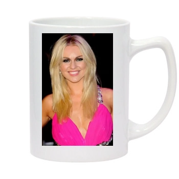 Zoe Salmon 14oz White Statesman Mug