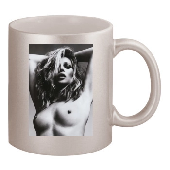 Adriana Lima 11oz Metallic Silver Mug