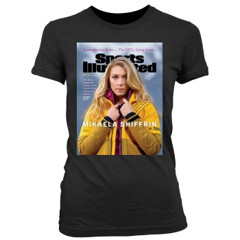 Mikaela Shiffrin Women's Junior Cut Crewneck T-Shirt