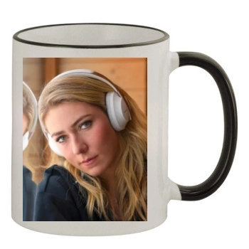 Mikaela Shiffrin 11oz Colored Rim & Handle Mug