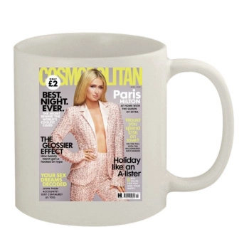 Paris Hilton 11oz White Mug