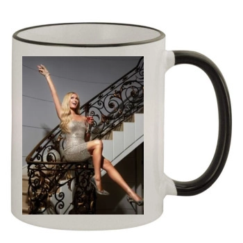 Paris Hilton 11oz Colored Rim & Handle Mug