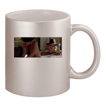 Charlize Theron 11oz Metallic Silver Mug