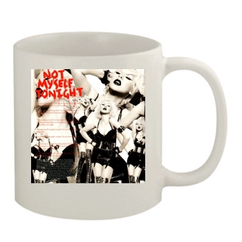 Christina Aguilera 11oz White Mug