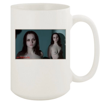 Christina Ricci 15oz White Mug