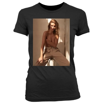 Rosie Huntington-Whiteley Women's Junior Cut Crewneck T-Shirt